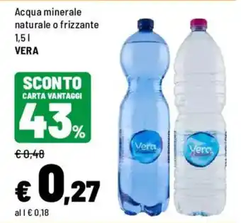 Iper La Grande Acqua minerale Vera offerta