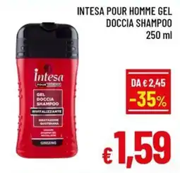 Famila Market Intesa Pour Homme Gel Doccia Shampoo offerta