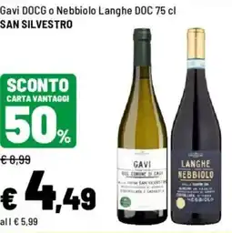 Iper La Grande Gavi DOCG o Nebbiolo Langhe DOC offerta