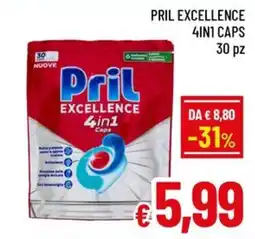Famila Market Pril Excellence 4in1 Caps offerta