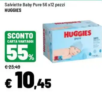 Iper La Grande Salviette Baby Pure HUGGIES offerta