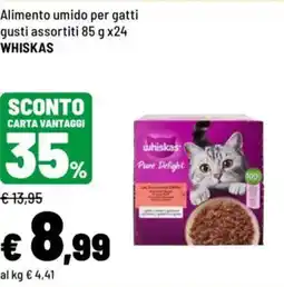 Iper La Grande Alimento umido per gatti WHISKAS offerta