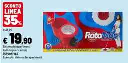 Iper La Grande RotoMop SUPERFIVE5 offerta