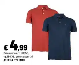 Iper La Grande Polo uomo ATHENA BY LIABEL offerta