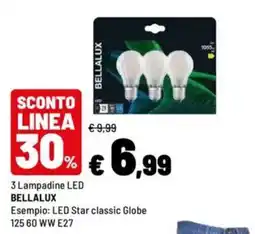 Iper La Grande Lampadine LED BELLALUX offerta