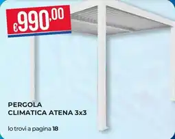 Pronto Hobby PERGOLA CLIMATICA ATENA 3x3 offerta