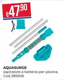 Pronto Hobby AQUASURGE aspiratore a batteria per piscina offerta