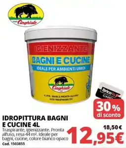 Brico Io IDROPITTURA BAGNI E CUCINE Cinghiale offerta