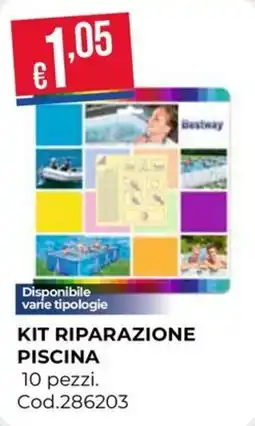 Pronto Hobby KIT RIPARAZIONE PISCINA Bestway offerta