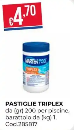 Pronto Hobby PASTIGLIE TRIPLEX MARTEN POOL offerta
