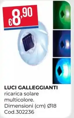 Pronto Hobby LUCI GALLEGGIANTI offerta