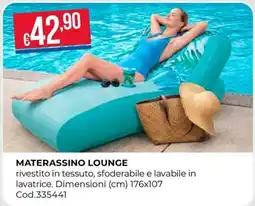 Pronto Hobby MATERASSINO LOUNGE offerta