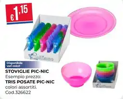 Pronto Hobby STOVIGLIE PIC-NIC offerta