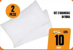 Brico Io SET 2 GUANCIALI IN FIBRA offerta