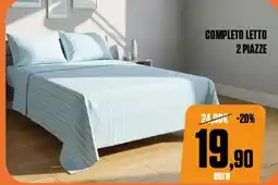 Brico Io Completo letto 2 piazze offerta