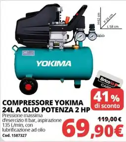 Brico Io COMPRESSORE YOKIMA offerta