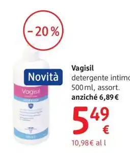 dm drogerie markt Vagisil detergente intimo offerta