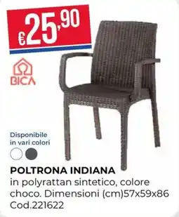 Pronto Hobby BICA POLTRONA INDIANA offerta