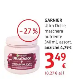 dm drogerie markt GARNIER Ultra Dolce maschera nutriente offerta