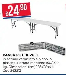 Pronto Hobby PANCA PIEGHEVOLE offerta