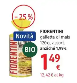 dm drogerie markt FIorentini gallette di mais offerta