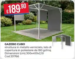 Pronto Hobby GAZEBO CUBO offerta