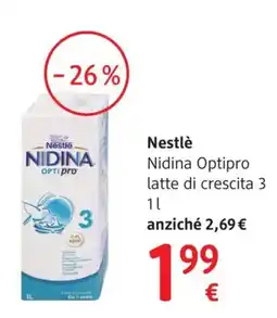 dm drogerie markt Nestlé Nidina Optipro offerta