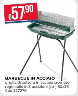 Pronto Hobby BARBECUE IN ACCIAIO offerta