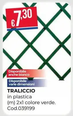 Pronto Hobby TRALICCIO in plastica offerta
