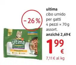 dm drogerie markt ultima cibo umido per gatti offerta
