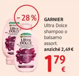 dm drogerie markt GARNIER Ultra Dolce shampoo o balsamo offerta