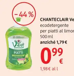 dm drogerie markt CHANTECLAIR Vert ecodetergente piatti offerta