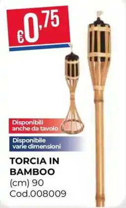 Pronto Hobby TORCIA IN BAMBOO offerta