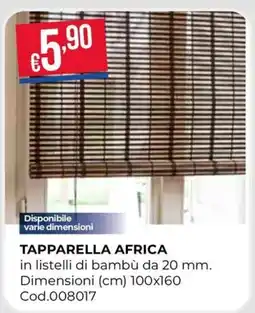 Pronto Hobby TAPPARELLA AFRICA offerta