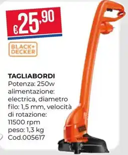 Pronto Hobby TAGLIABORDI BLACK+DECKER offerta