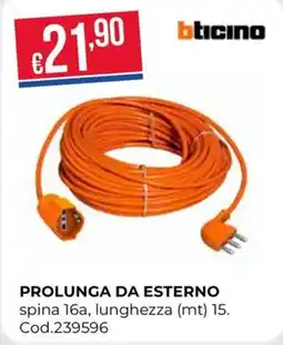 Pronto Hobby bticino PROLUNGA DA ESTERNO offerta