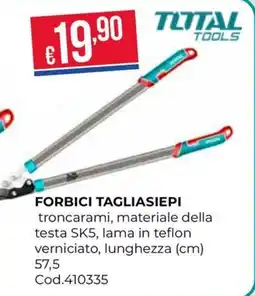 Pronto Hobby FORBICI TAGLIASIEPI TOTAL TOOLS offerta