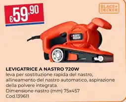 Pronto Hobby LEVIGATRICE A NASTRO BLACK+DECKER offerta