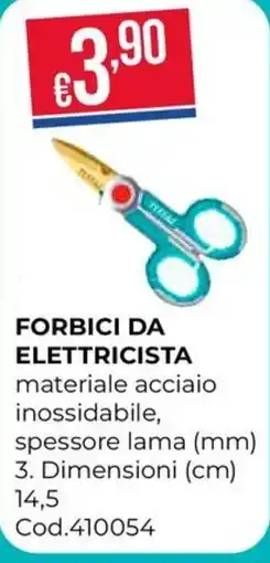 Pronto Hobby FORBICI DA ELETTRICISTA offerta