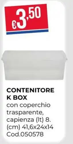 Pronto Hobby CONTENITORE K BOX offerta