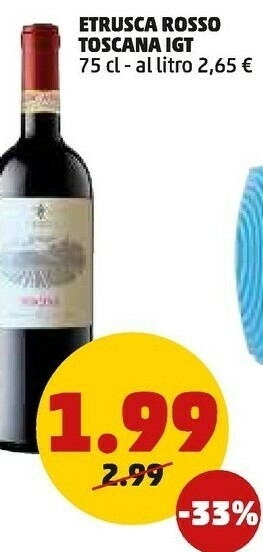 PENNY Etrusca rosso toscana igt offerta