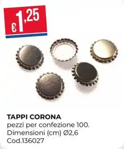 Pronto Hobby TAPPI CORONA offerta
