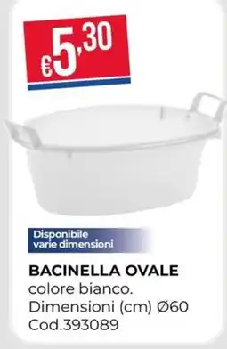 Pronto Hobby BACINELLA OVALE offerta