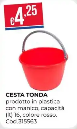 Pronto Hobby CESTA TONDA offerta