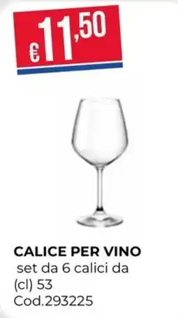 Pronto Hobby CALICE PER VINO offerta