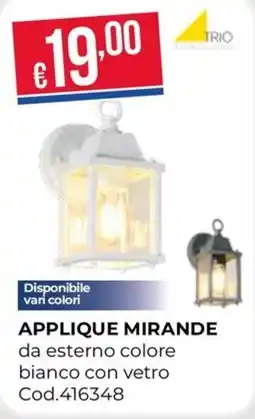Pronto Hobby APPLIQUE MIRANDE offerta