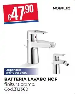 Pronto Hobby BATTERIA LAVABO HOF NOBILI offerta