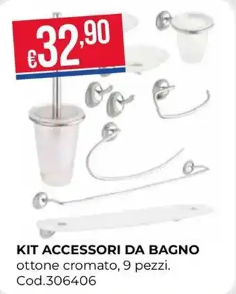 Pronto Hobby KIT ACCESSORI DA BAGNO offerta