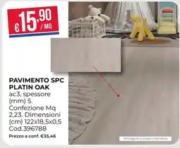 Pronto Hobby Pavimento SPC PLATIN OAK offerta