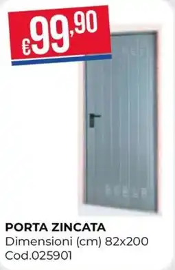 Pronto Hobby PORTA ZINCATA offerta